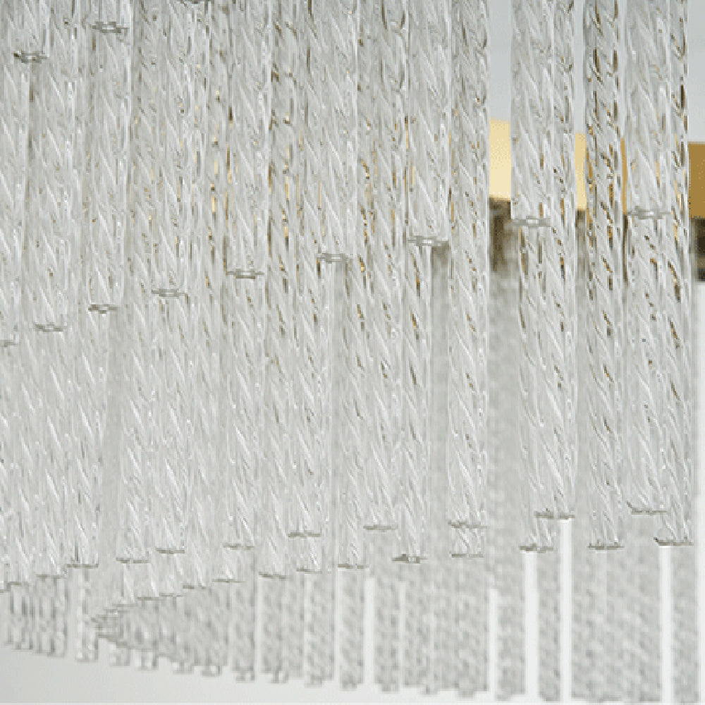 Colon Modern Ring Metal Pendant Light, Gold, Stainless steel